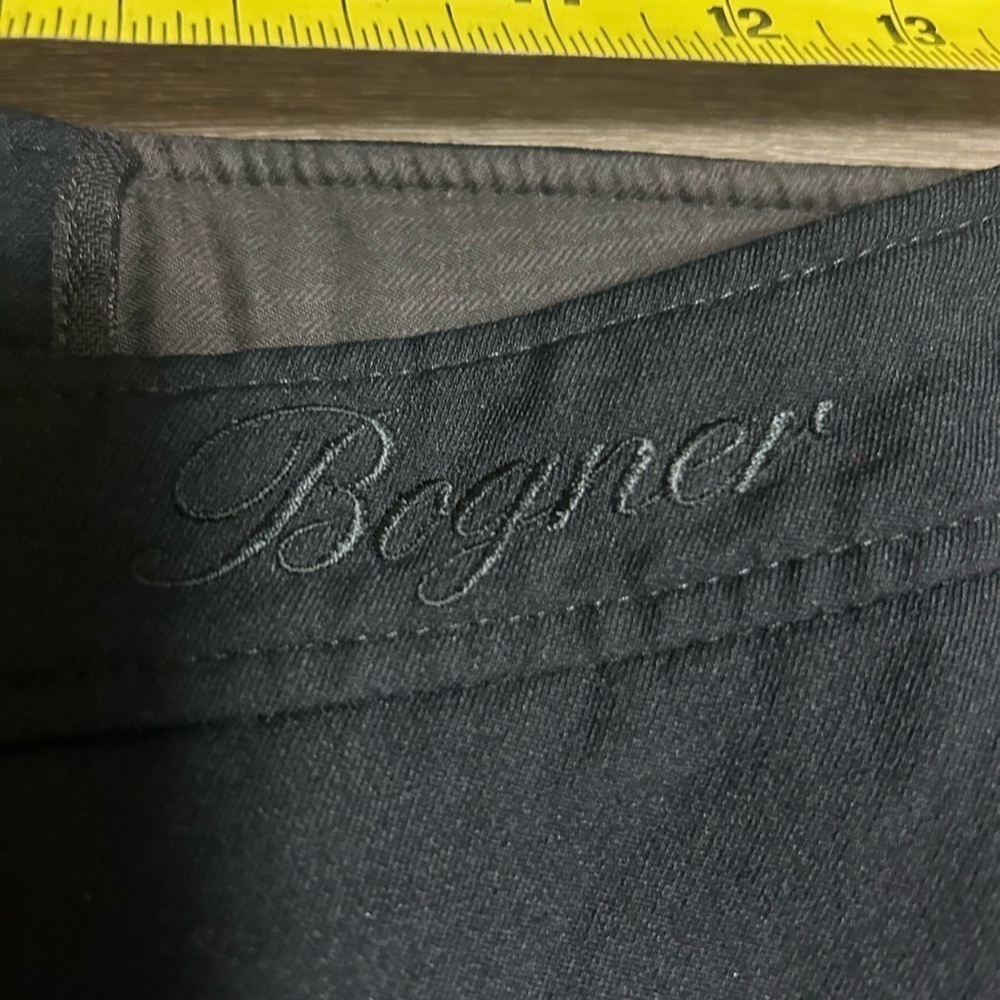 Bogner Ski Pants Black Wool Blend Size 10 Vintage Made in USA - Picture 13 of 16